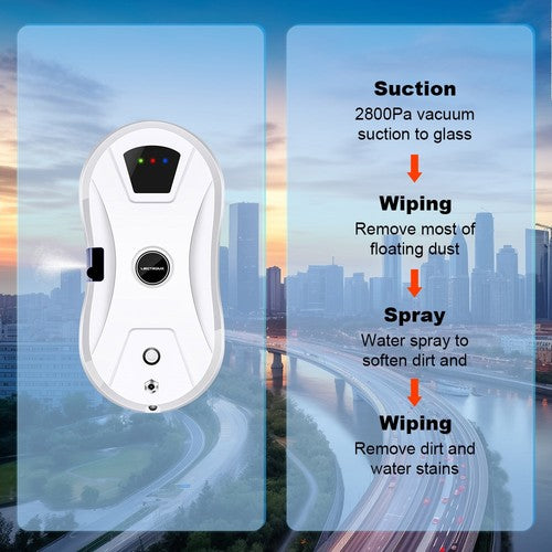 Liectroux YW610 Robot Window Vacuum Cleaner Liectroux YW610 Robot Window Vacuum Cleaner